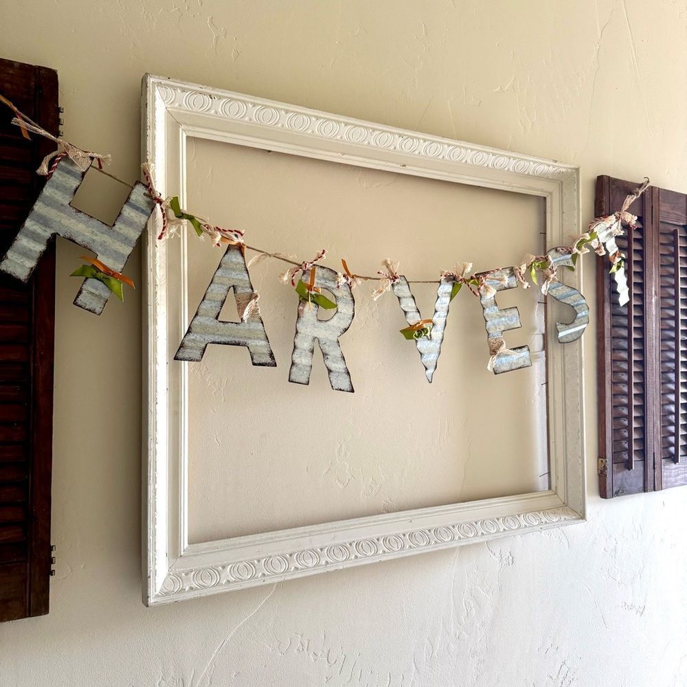 Metallic Harvest Banner